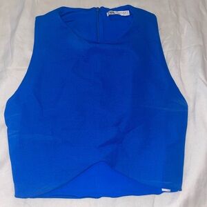 Zara Blue Top